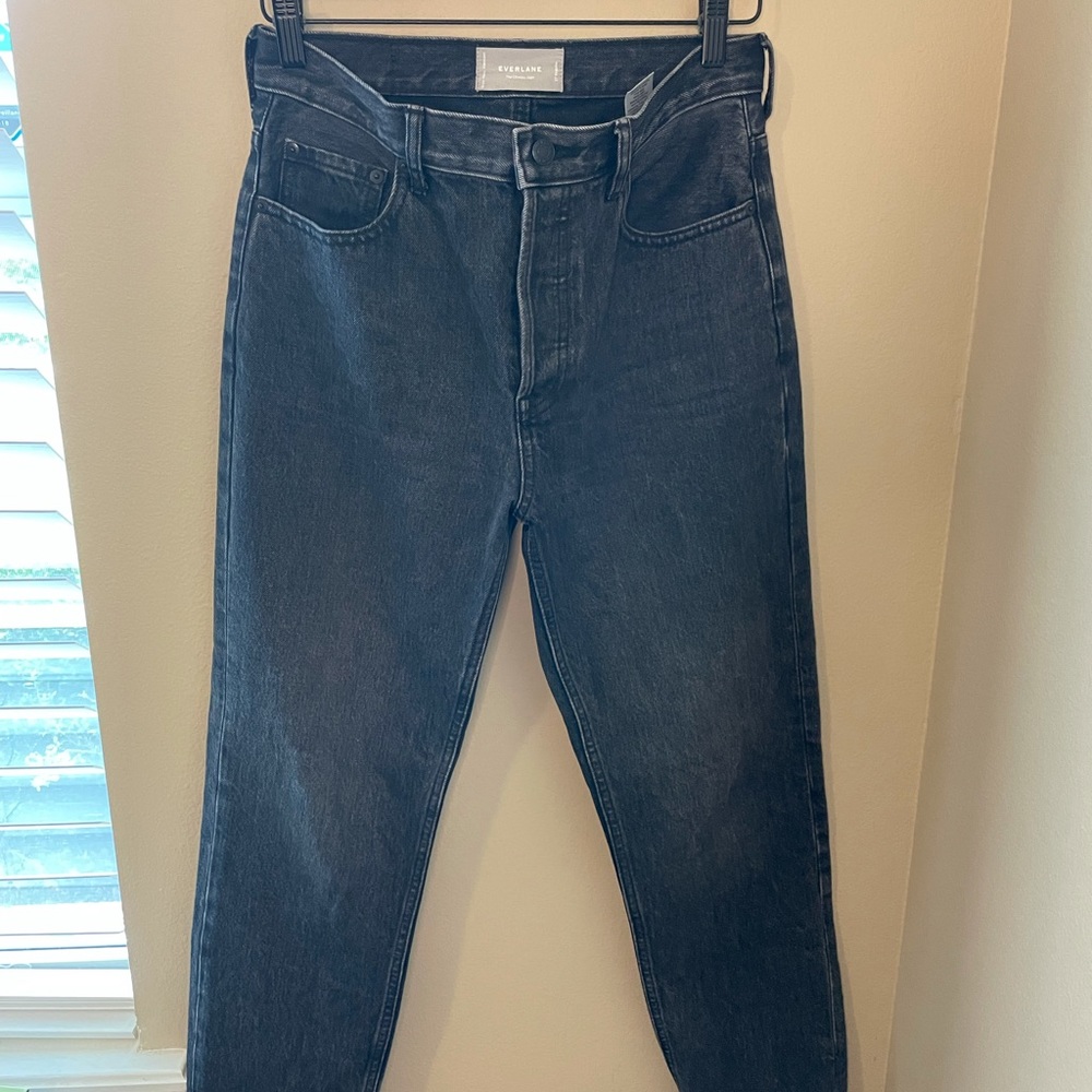 Everlane Original Cheeky Jean- Washed Black